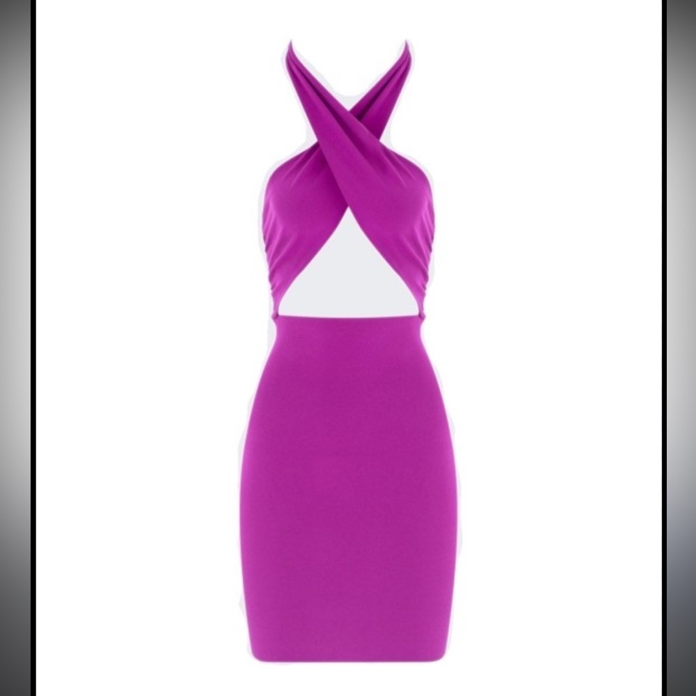 ZEYNEP ARCAY Halterneck Mini Knit Dress 8